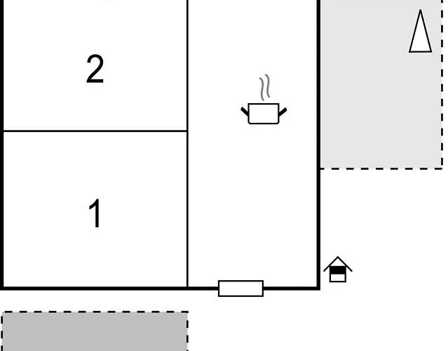 2 Bedroom Front In Vakantiehuis *